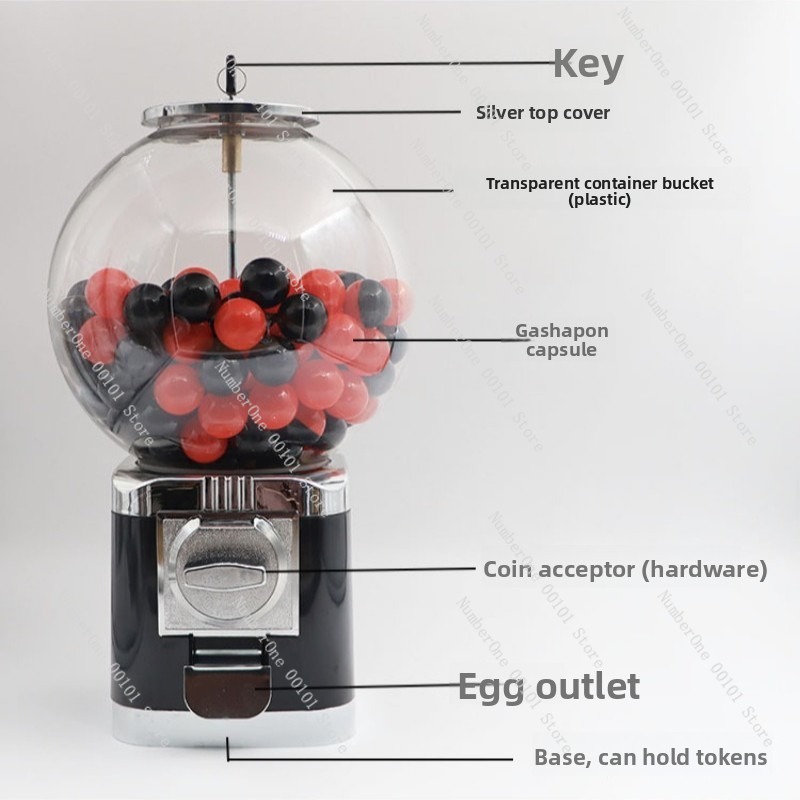 Prize Capsule Toy Machine - Macchina per Giocattoli a Capsule Gacha