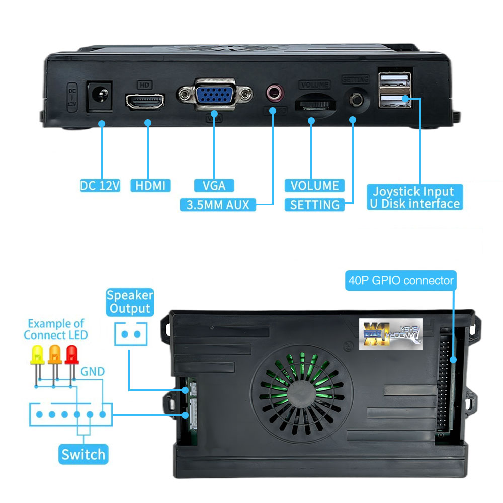 9800 in 1 Pandora Saga DX 2 Pl - Arcade X recensione e prezzo
