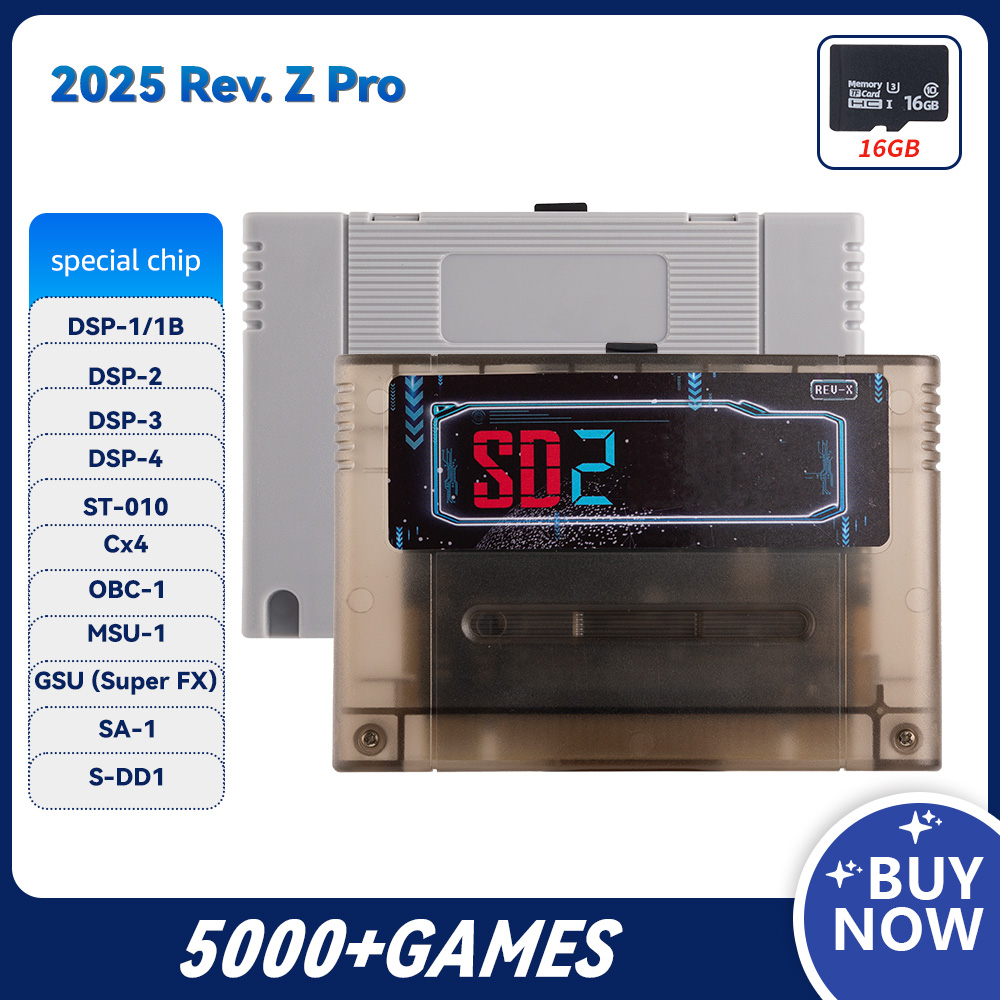 Gioco SD2 SNES per SD2SNES Rev - Arcade Z recensione e prezzo