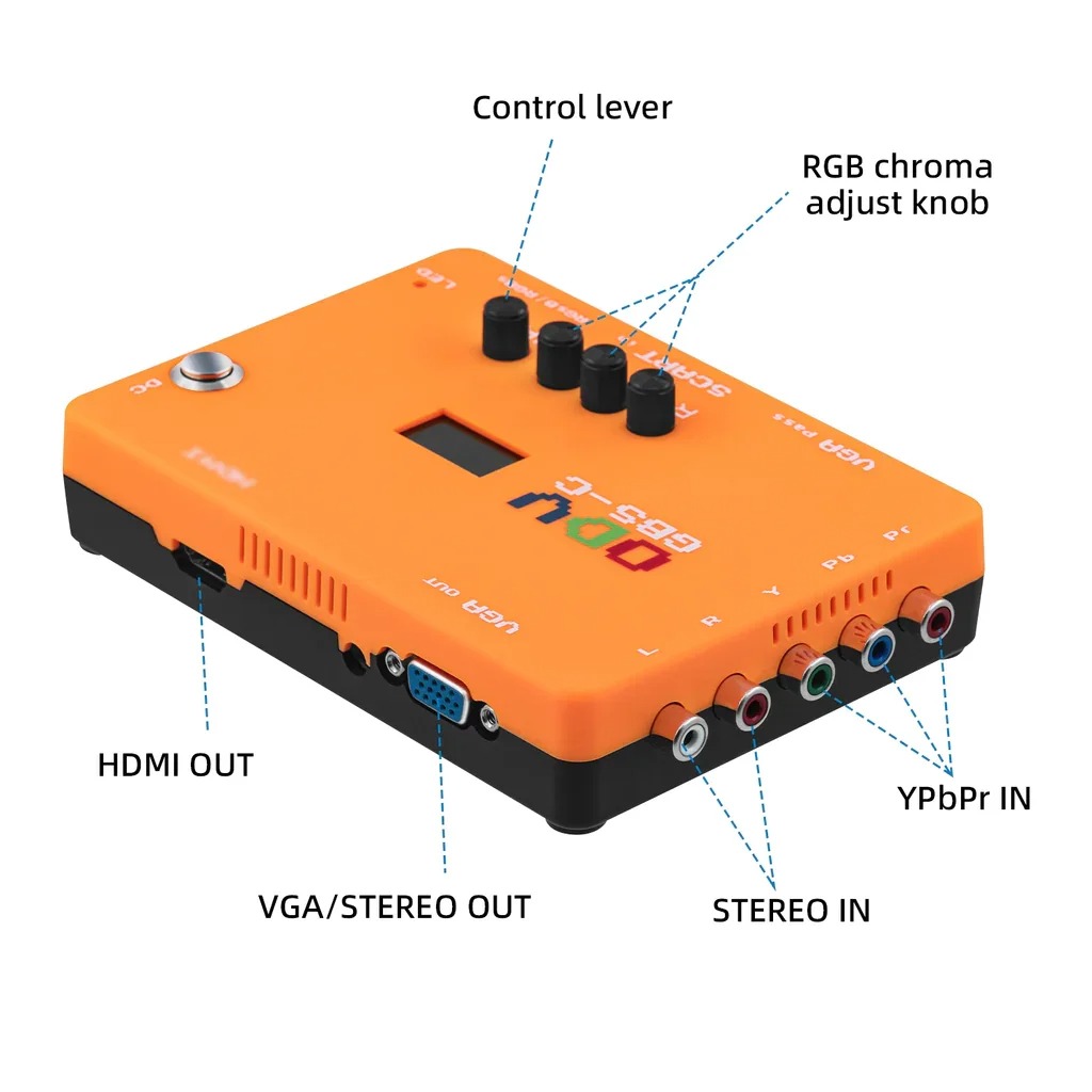 Adattatore AIO ODV-GBS-C OSSC  - Arcade Vibes recensione e prezzo